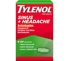 tylenol sinus congestion pain