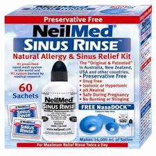 neilmed sinus rinse kit 60 sachet