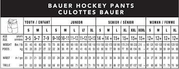 33 Reasonable Hockey Pants Sizing Chart