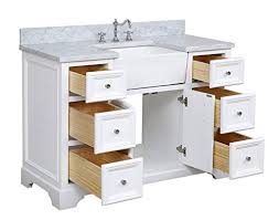 zelda 48 inch bathroom vanity carrara