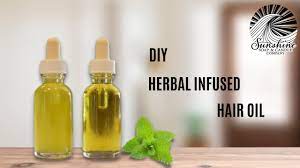 how to make herbal infused hair oil two