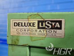 used deluxe lista tool cabinet hgr
