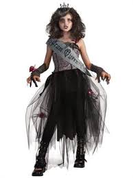 goth prom queen child costume
