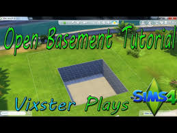 The Sims 4 Building Open Basement