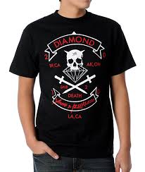 Young Reckless X Diamond Black T Shirt Zumiez