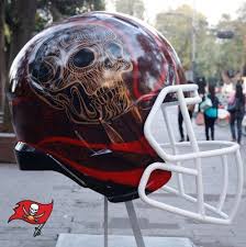Tampa Bay Buccaneers Helmet Painted For
