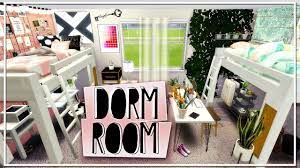 college dorm room the sims 4 room