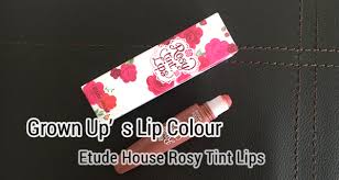 Find your instant beauty fixes, high performance skincare powered by asian botanicals, and more! Grown Up S Lip Colour Etude House Rosy Tint Lips In Tea Rose