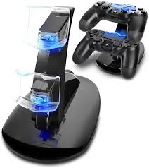 dual usb charger docking station stand