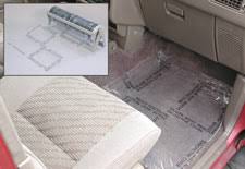 auto plastic carpet protector with