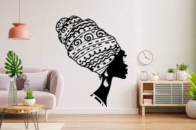Afro Girl Wall Decor Afro