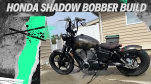honda shadow bobber build you