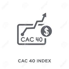 Cac 40 Index Icon Cac 40 Index Design Concept From Cac 40 Index