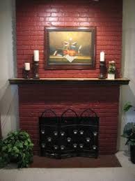 Paint Fireplace Painted Brick Fireplaces