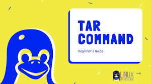 extract tar in linux command line