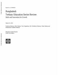 We did not find results for: Bangladesh Tertiary Education Sector Review Skills And Innovation For Growth