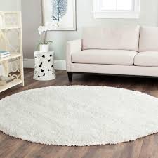 pure wool round rug