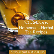 20 cozy homemade herbal tea recipes