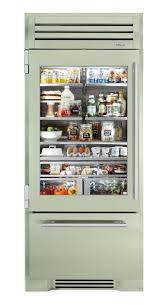 Glass Door Refrigerator Bottom Freezer