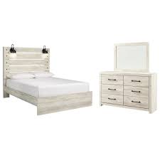 View mrs b's clearance & factory's retailer profile. Signature Design By Ashley Cambeck 3 Piece Queen Bedroom Set In Whitewash Nebraska Furniture Mart