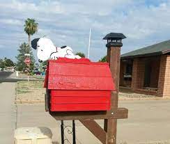 Briefkasten Snoopy Diy Outdoor Decor