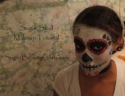 sugar skull day of the dead makeup