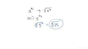 Evaluating Rational Exponents With Non