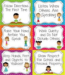 Classroom Rules That Are Tangible And Easy For Younger