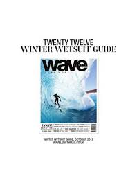 Wavelength Surf Mag Winter Wetty Guide 2012