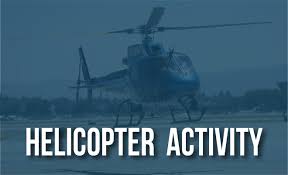 helicopter activity campbell police