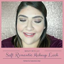 soft romantic makeup look beauty with