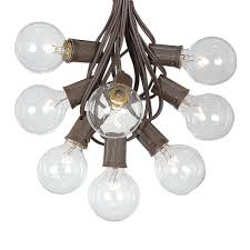 G50 Patio String Lights With 25 Clear