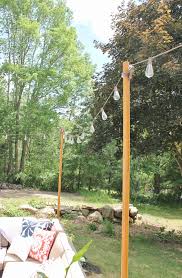 Backyard String Lights Ideas Inspirational Diy Outdoor