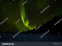 Northern Lights Over Lapland Stock Photo Edit Now