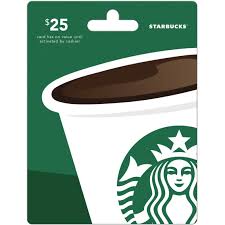 starbucks gift card gift cards food