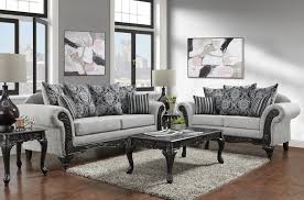 4900 home run elegance grey sofa set