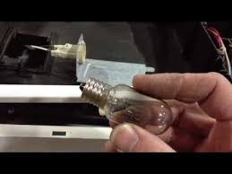 How To Replace The Internal Bulb On A Ge Spacemaker Youtube