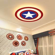 Kids Led Ceiling Lights Captain America