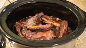easy slow cooker ribs only 2