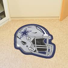 dallas cowboys mascot mat helmet
