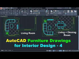 Autocad 2d Furniture Drawings For