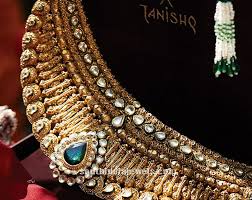 kundan necklace from tanishq south