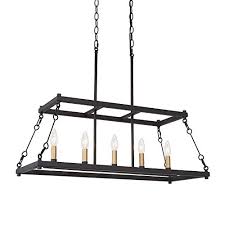 Get it as soon as thu, apr 22. Log Barn Industrial Chandelier Lighting 5 Light Kitchen Pendant Light Fixtures Dining Room Lighting Fixtures Hanging 30 Large Island Lights For Kitchen In Black And Gold Metal Pricepulse