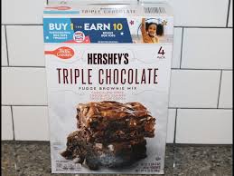 triple chocolate fudge brownie mix