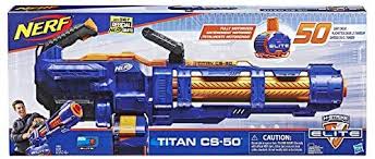 Get it as soon as wed, jun 2. Hasbro Nerf Elite Titan Cs50 Blaster Gun Amazon Com Au Toys Games