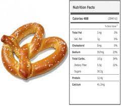 latest philadelphia pretzel calories