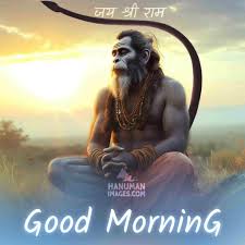 5 latest hanuman good morning images