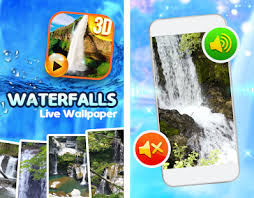 waterfall sound live wallpaper apk