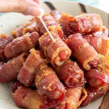 little smokies wrapped in bacon with