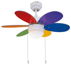 Shop online and save today! Ceiling Fan Rainbow Color 76cm 30 With Light Home Commercial Heaters Ventilation Ceiling Fans Uk